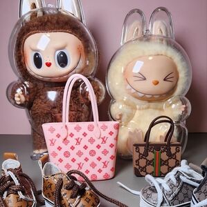 Acrylic Protective Case – Fits Macaron & Big Into Energy Labubu (Case Only)